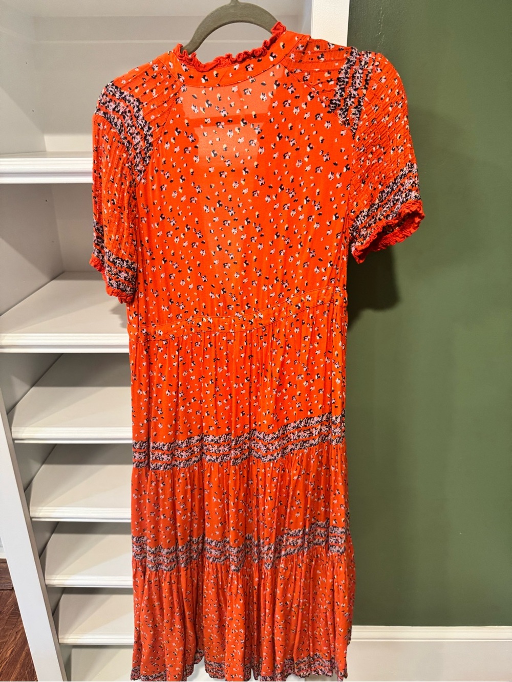 Free People Midi maxi Dress with Tie Waist - Picture 7 of 7